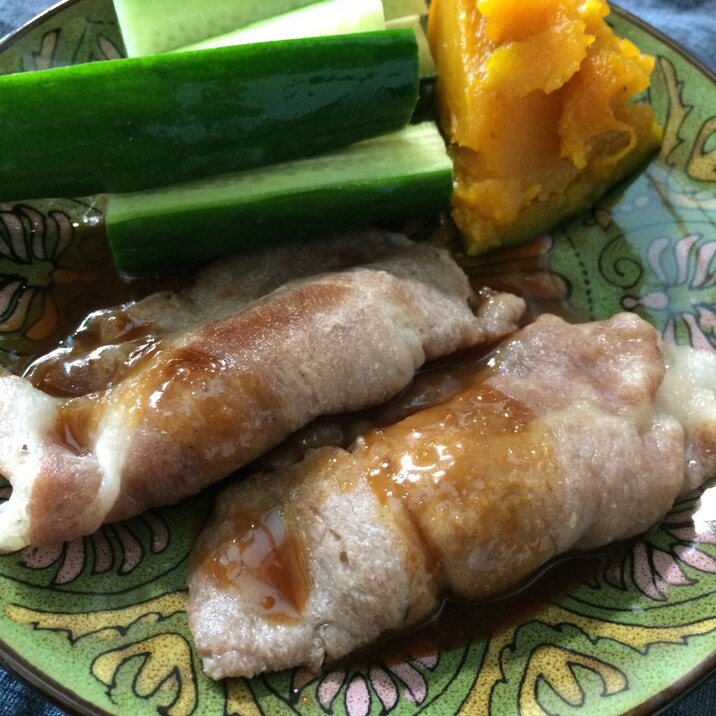 豚肉の餃子風野菜つづみ